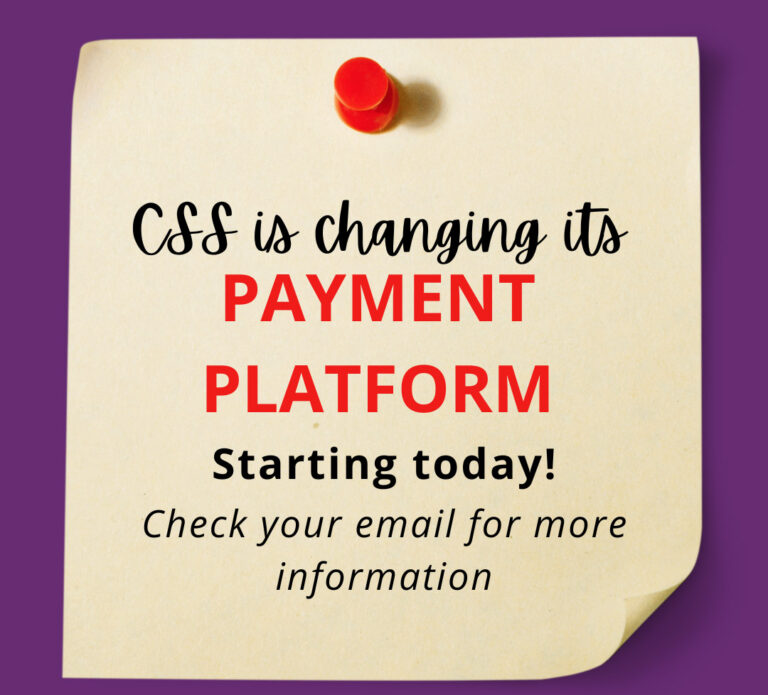 We are changing our payment platform!